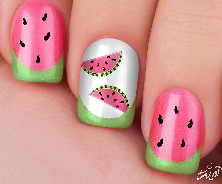 مدل ناخن واسه شب یلدا